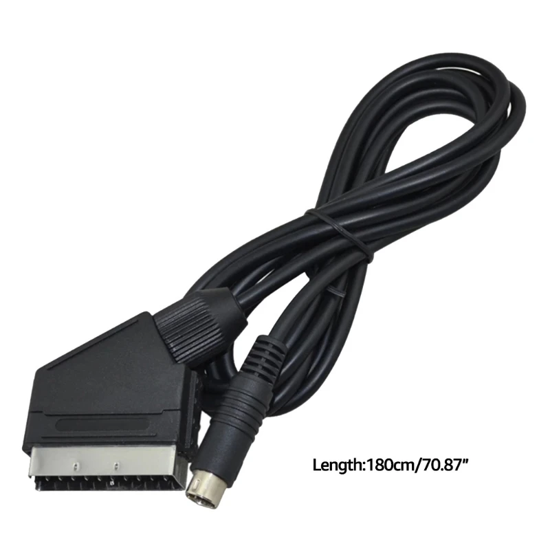 Y1UB RGB Scart кабель ТВ-кабель для консолей NTSC черный