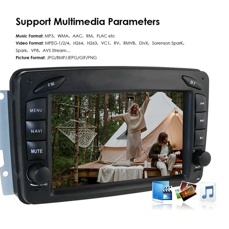 Newandroid 10-четырехъядерный автомобильный медиаплеер радио GPS WIFI Bluetooth управление