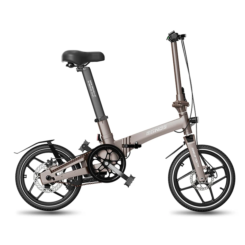 

New 16inch Foldable Electric Bike Aluminum Alloy Assist Lithium Battery Electric Bicycle Ultra Light City Ebike 36V 250W