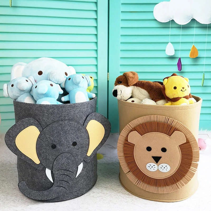 

1 шт., хлопковая корзина для хранения в виде животных