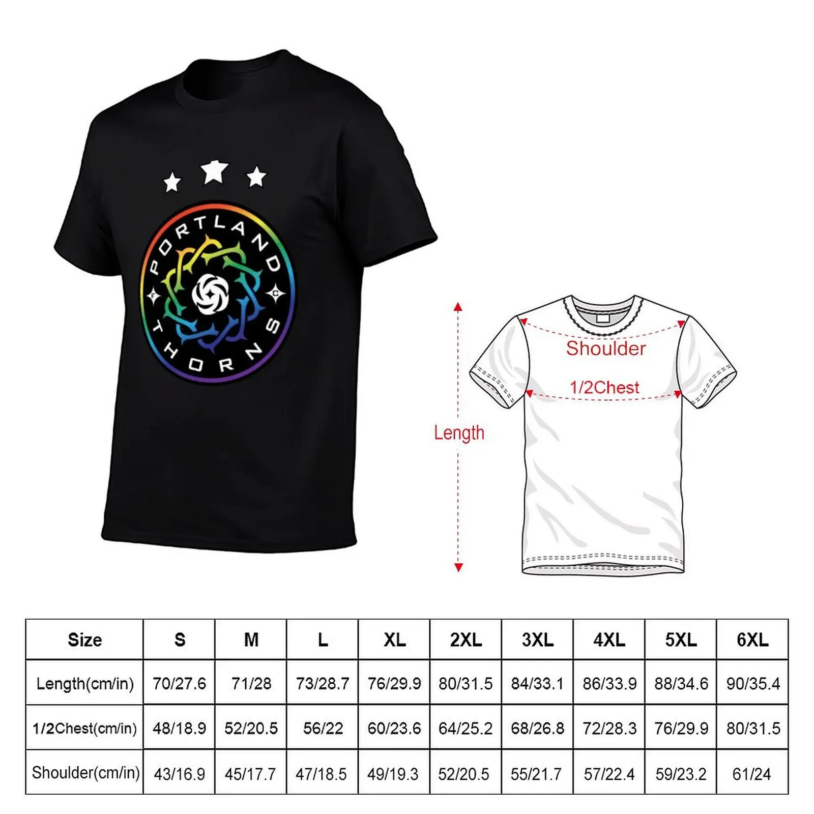 Футболка PORTLAND THORNS PRIDE FC-SOCCER NWSL в городском стиле, повседневный топ с короткими рукавами (art.: 3920dbec699af) - 3920dbec699af