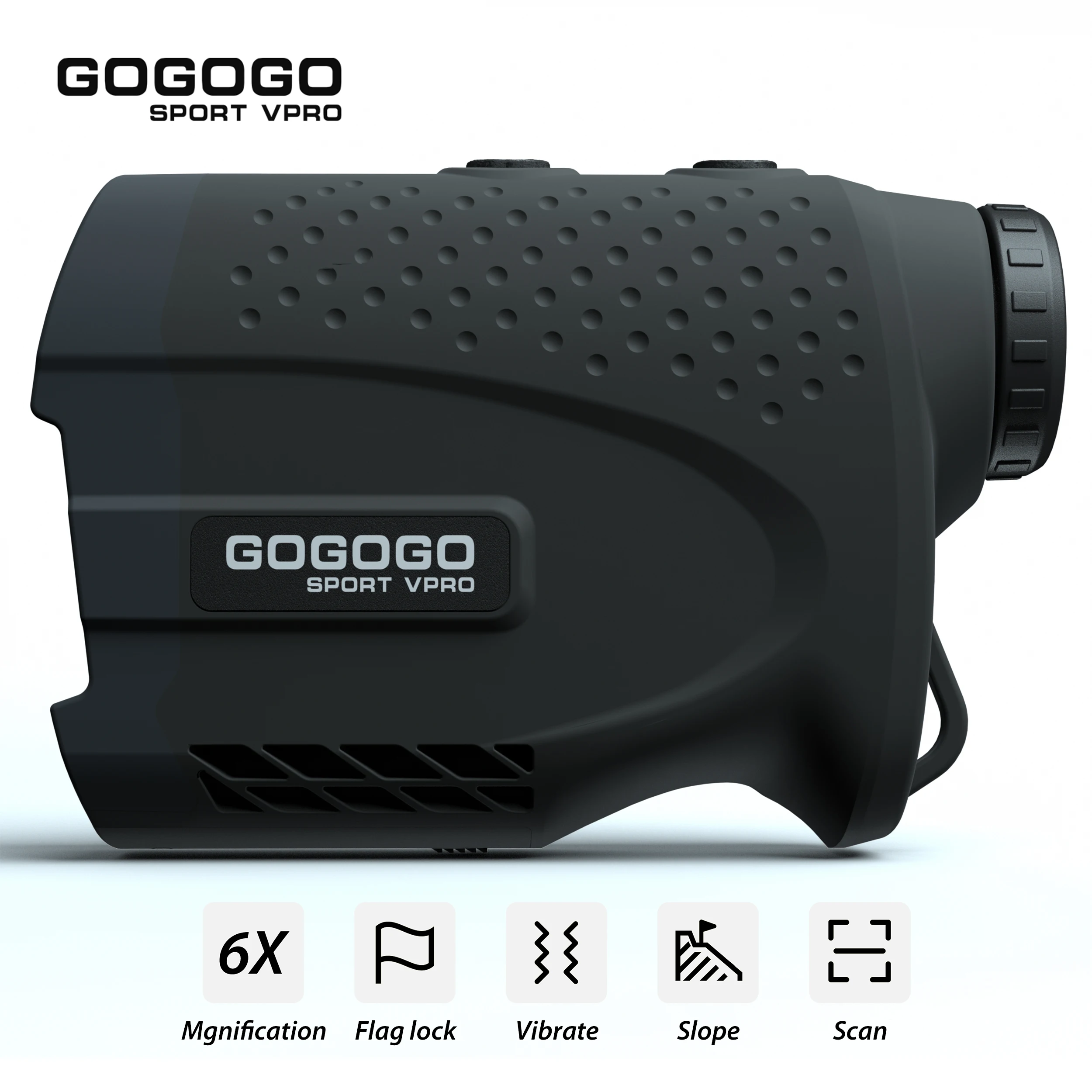 900m Hunting Range Finder 6x Telescope With Slope Horizontal