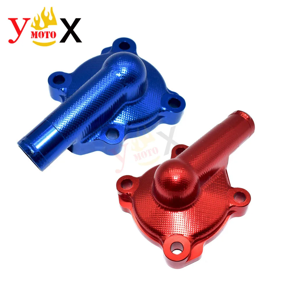 

W250 R/X крышка водяного насоса с ЧПУ для мотоцикла, защитная наклейка, синяя/красная крышка для YAMAHA WR250 WR250R WR250X