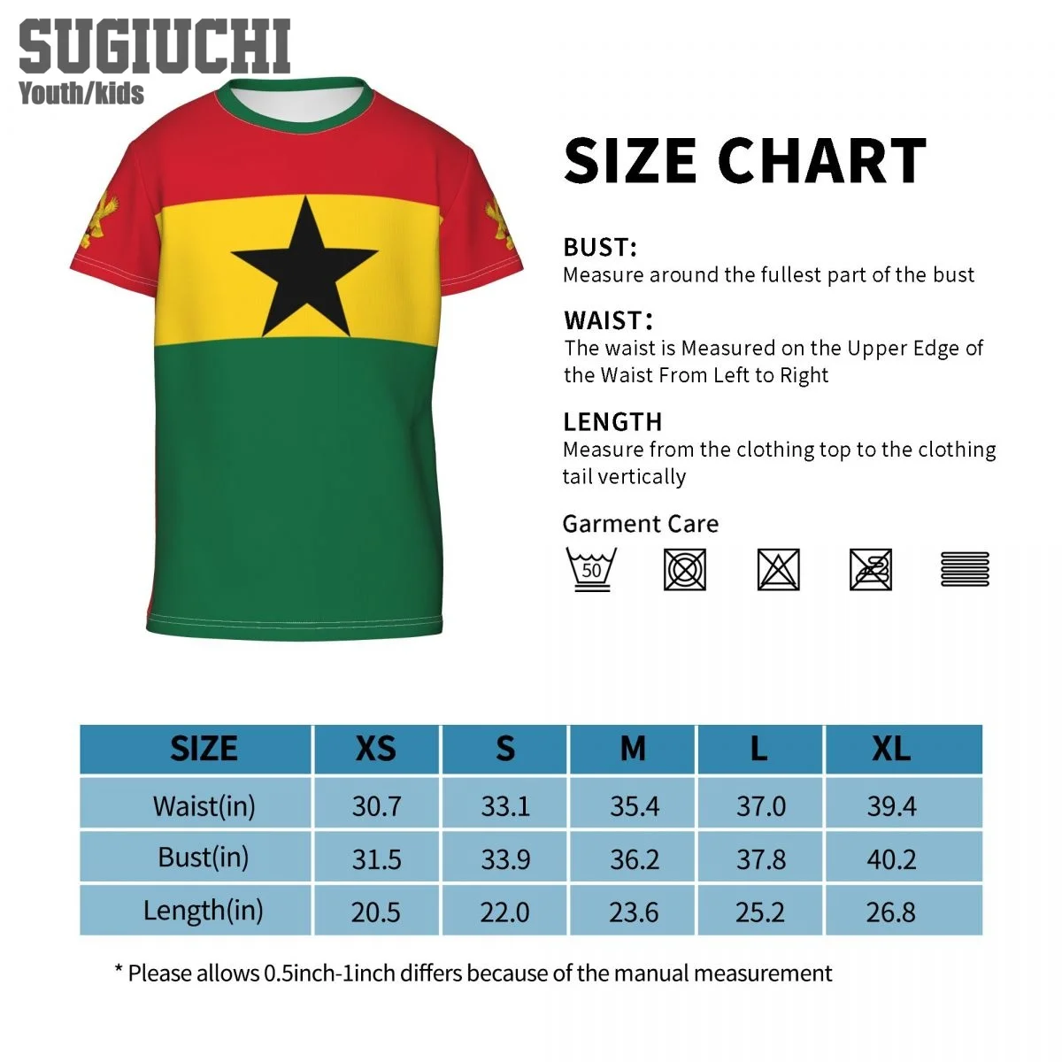 Пользовательское имя номер флаг Ганы эмблема 3D футболки для детей молодежные