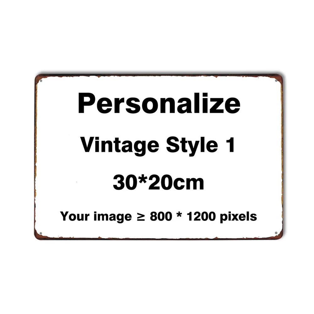 

Персонализированная металлическая вывеска hohappyme