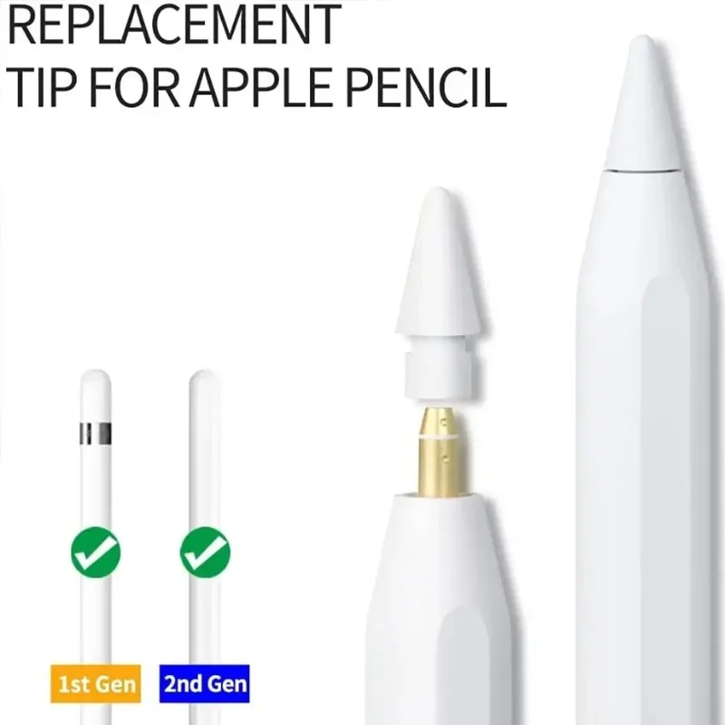 Набор наконечников для стилуса Apple Pencil 1-го 2-го поколения