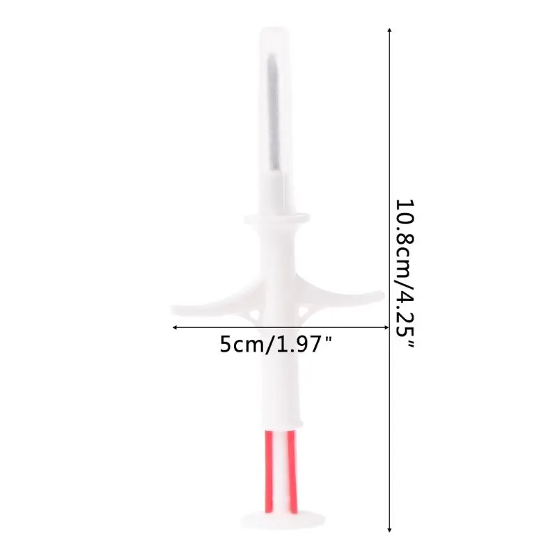 

Шприц для микрочипа, 2,12x12 мм, ISO11784/5 FDX-B HDX, инжектор для бирки животного, IP67, 2 шт.