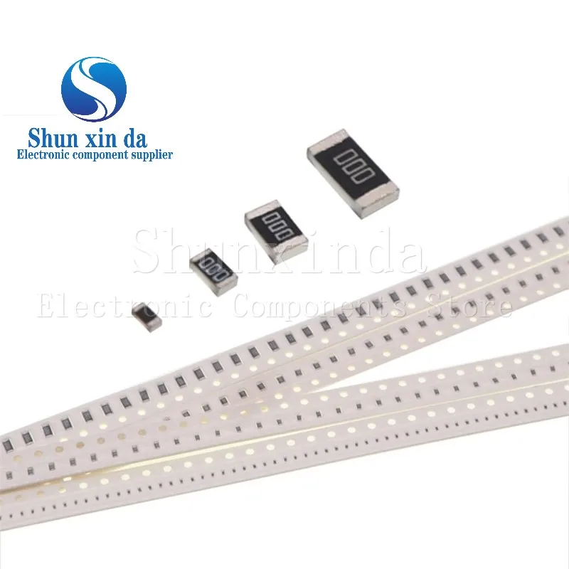 200 шт. 1% SMD резистор 0R ~ 10M 1/4W 1 10 1206 100 150 220 330 470 510 Ом Ω 1K 680 K 10K 910 1R 10R 100R 220R 330R 4K7