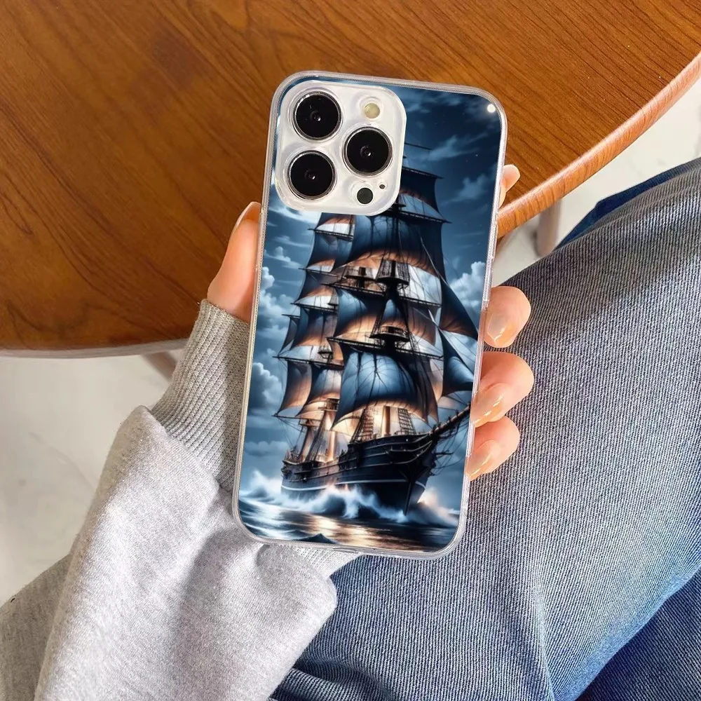 Чехол для мобильного телефона пиратский Corsair iPhone 15 14 13 12 11 XS X 8 7 6 Plus Mini Pro Max SE 2022