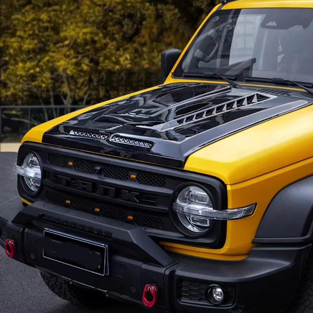 Подходит для WEY Tank 300 капот двигателя модификация внедорожного капота защитная