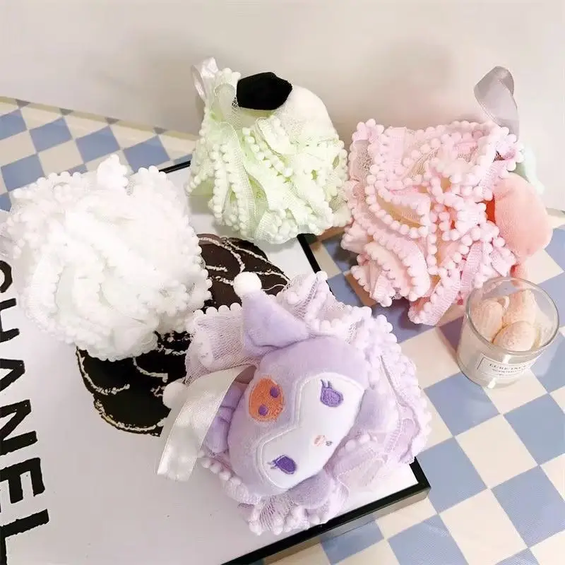 

Мяч для ванны Sanrio My Melody Kuromi Cinnamoroll, кружевной, в горошек