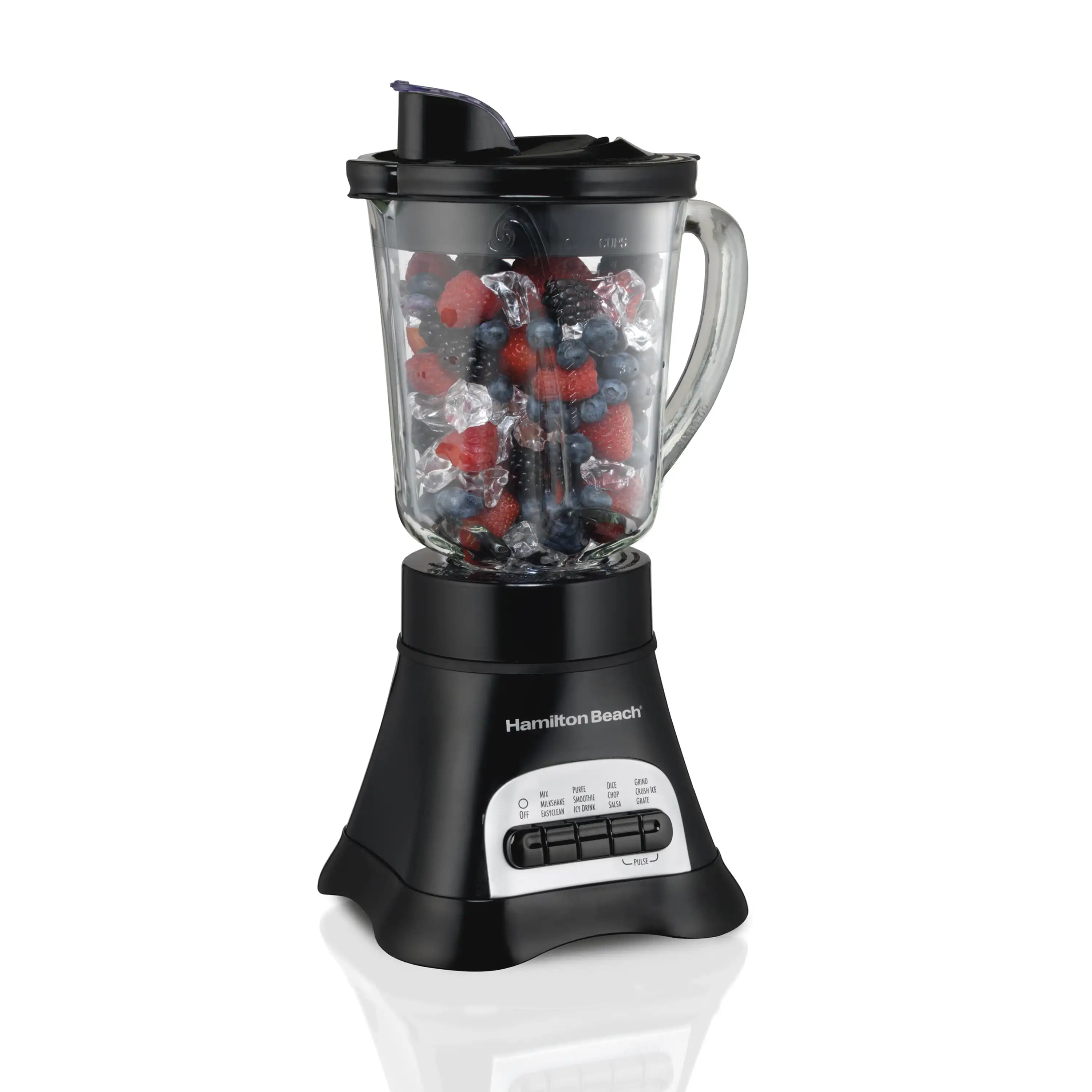 

Wave Crusher Multi-Function Blender, 40 oz, Glass Jar, Black, 58165