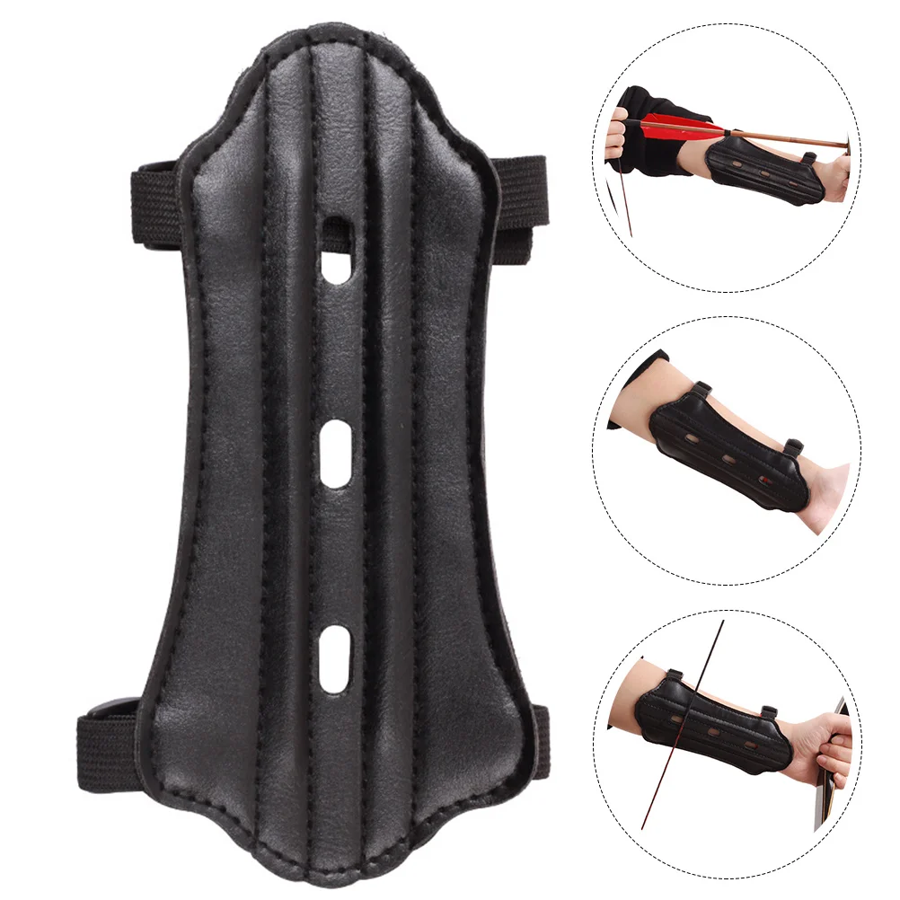 

Archery Guard Arm Armguard Protector Bow Wrist Kids Adjustable Forearm Shooting Youth Bracer Range Practice Hunter Pro Accessory