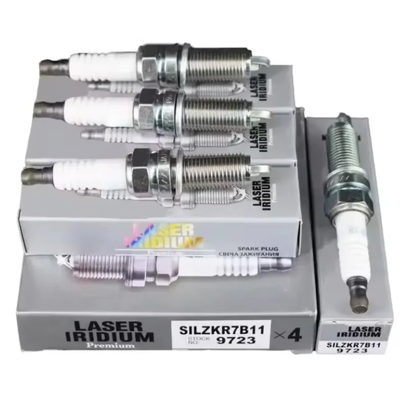 4/6 шт. SILZKR7B-11 9723 иридиевая свеча зажигания для Hyundai Elantra Genesis I40 Santa Fe Kia Carens Optima Azera Forte