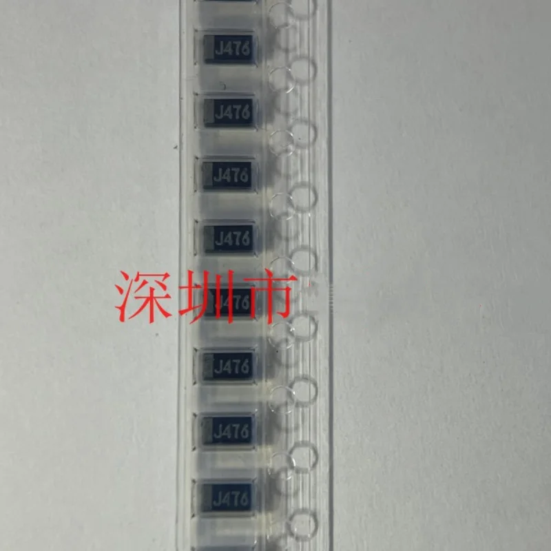 20PCS TEESVA0J476M8R 47UF 6.3V SMD Type A Tantalum Capacitors Brand new original