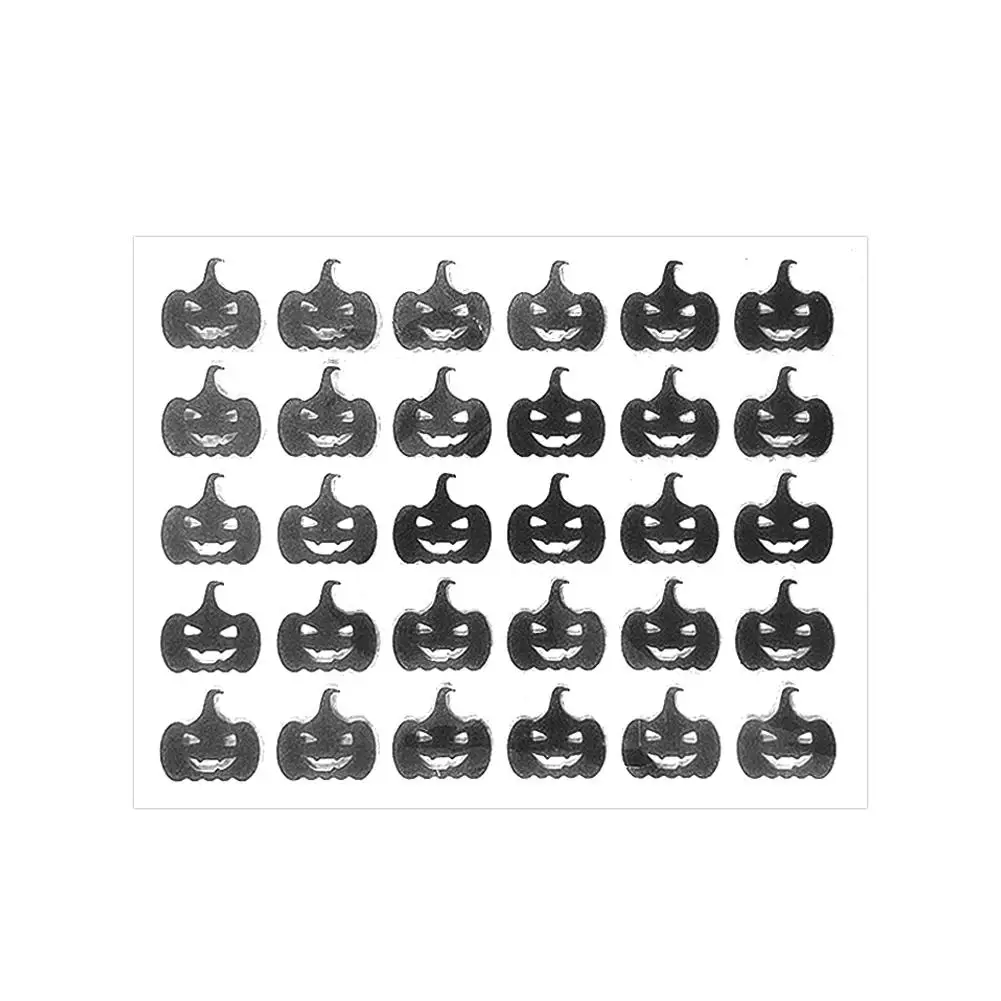 Хэллоуин Тыква головы цветные Патчи от акне невидимое впитывание удаление Уход