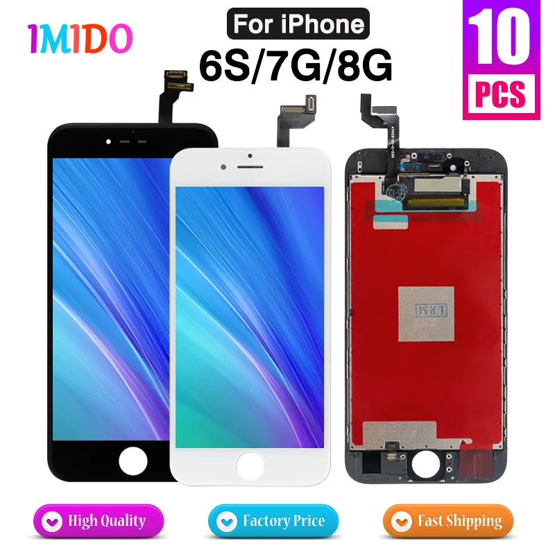 20 шт ЖК-экран для телефона 7 7G Дисплей сенсорный дигитайзер сборка без битых