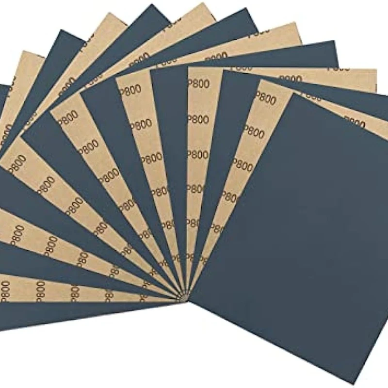 

Наждачная бумага 9x11 дюймов, водостойкая, из карбида кремния, 15 листов