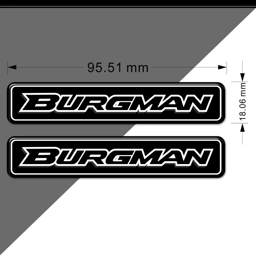 Наклейки на скутер для Suzuki Burgman 125 200 400 650 эмблема мотоцикла логотип наклейки бак