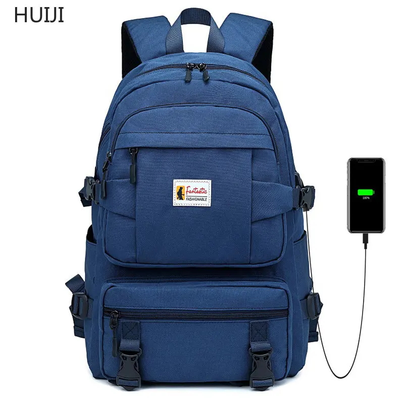 

bags Large a4 nylon fabric school bags backpacks for women teenagers laptop 15.6 female backpack schoolbag PC student back pack