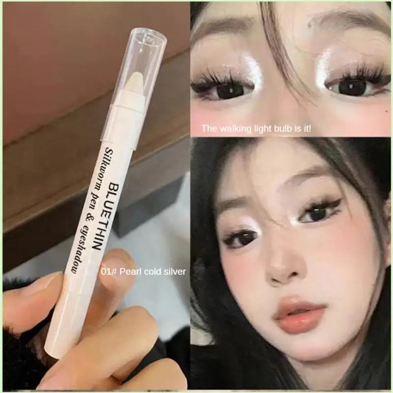 

Glitter Highlighter Pen Lying Silkworm Pencil High-gloss Eyeshadow Makeup Stick Pearlescent Matte Eye Head Brightening Cosmetics