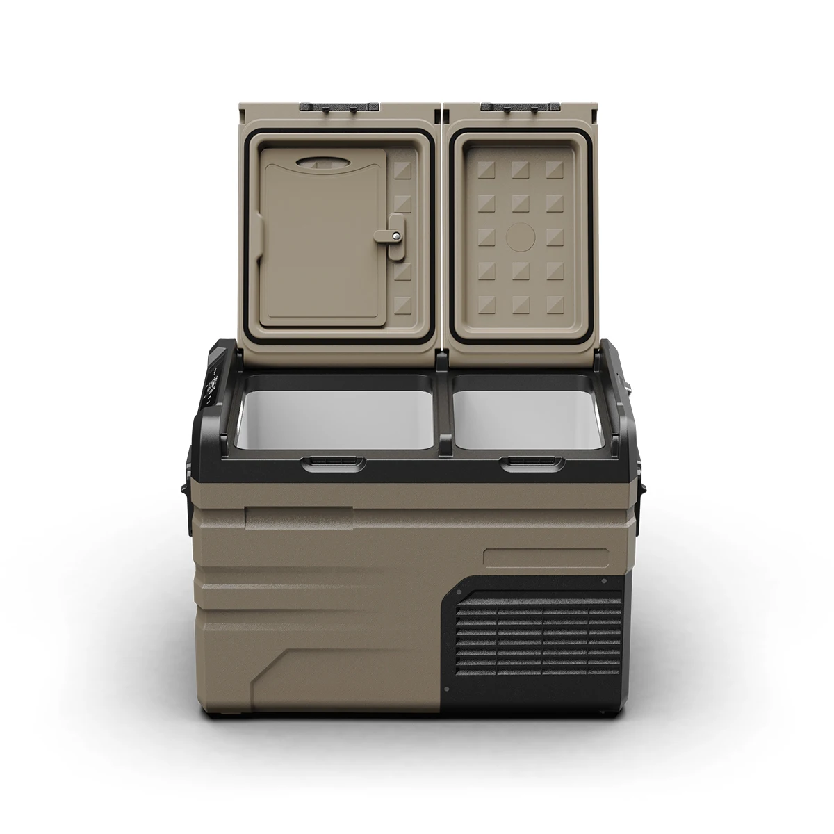 Solar Mini Refrigerator Dc Compressor Camping Small Frigo Detachable Battery