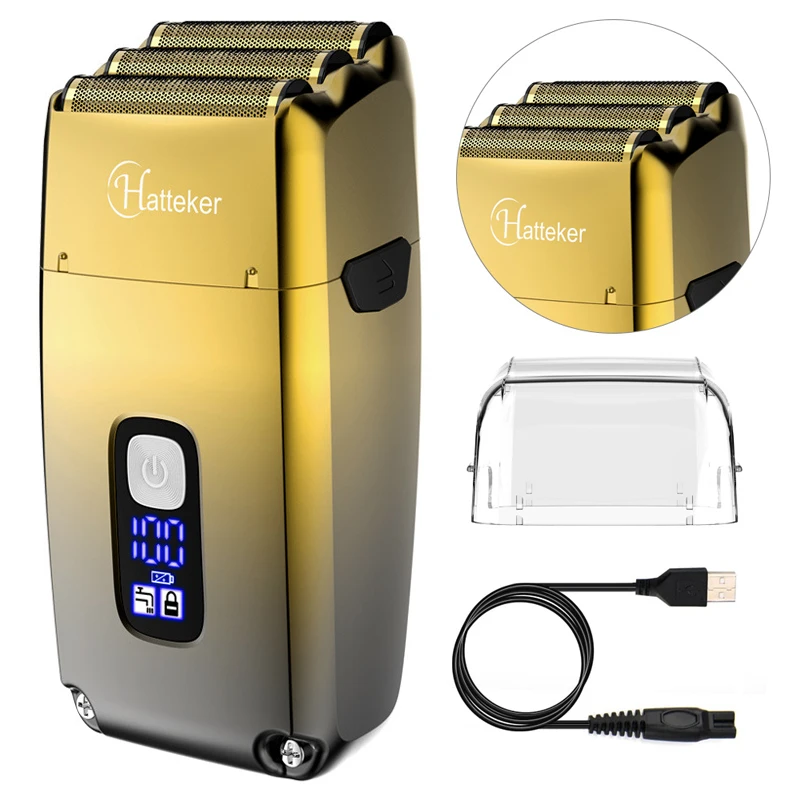 Перезаряжаемая Бритва для волос бритвенная головка мужчин мощная электрическая