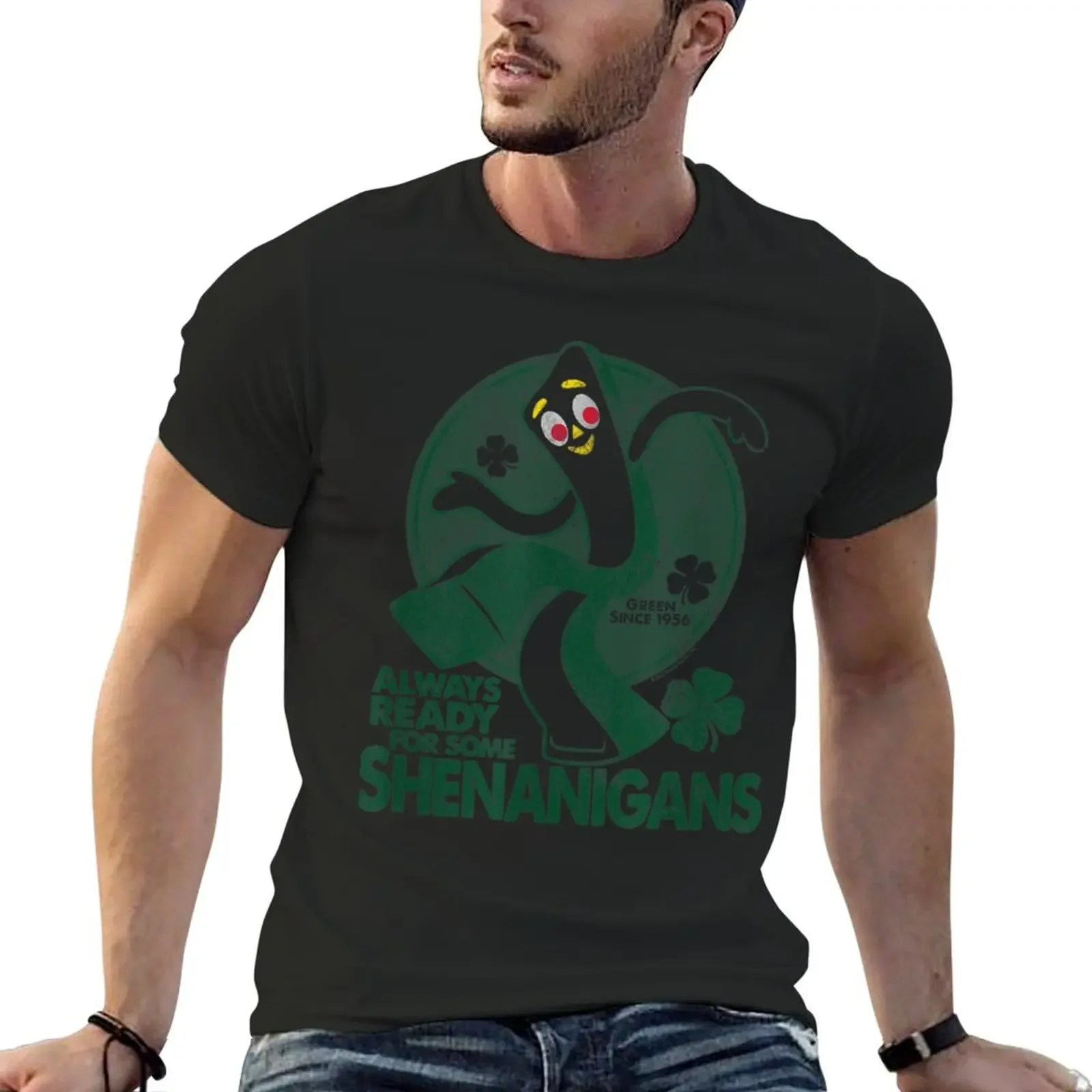 Футболка Gumby More Shenanigans дизайнерские рубашки быстросохнущие новое издание