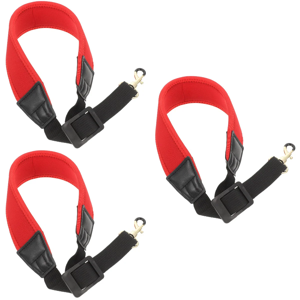 

3pcs Adjustable Sax Neck Strap Versatile Sax Strap Alto Soprano Saxophone Strap