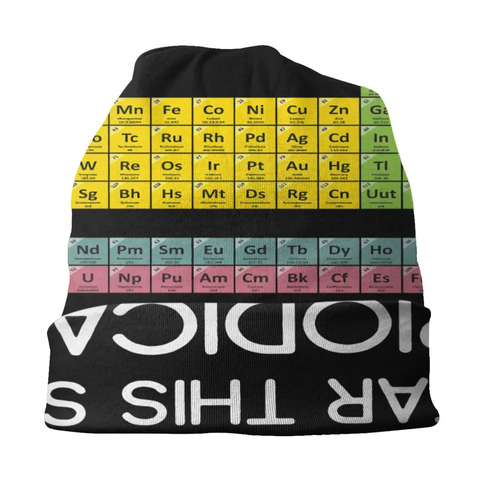 

I Wear This Periodically Periodic Table 1914 Cap Balaclava Man Cowgirl Women's Cap Man Cap Satin Cap Women's Caps Man Hat Hats