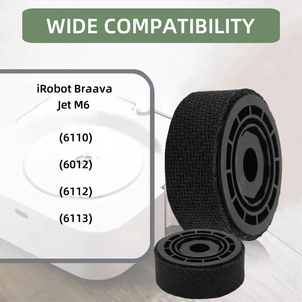 Для подметального робота iRobot Braava Jet M6 (6110) (6012) (6112) (6113) Расходные материалы для колес Аксессуары для шин (art.: 3920cf899fcf9) - 3920cf899fcf9