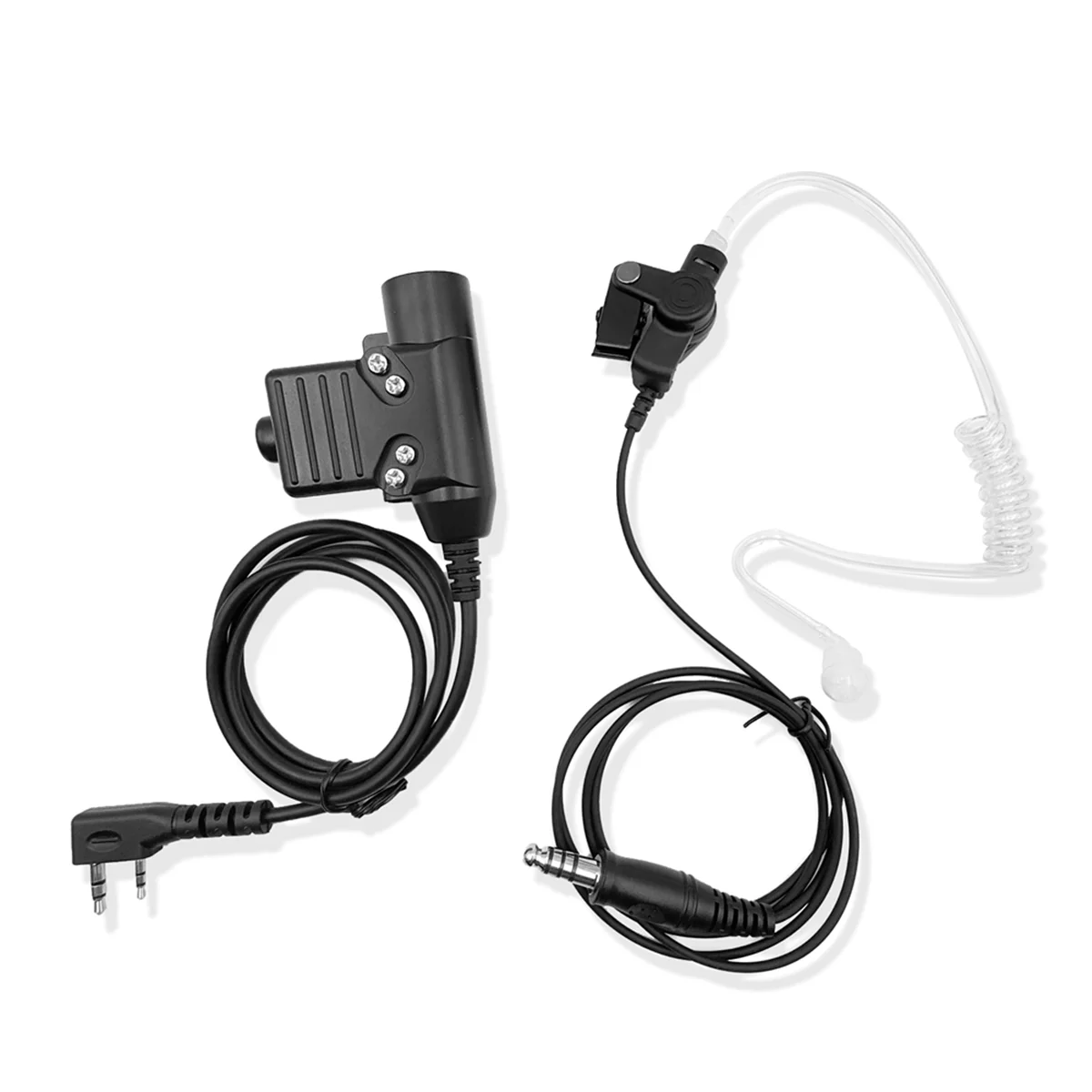 U94 наушники Walkie Talkie K Plug шеи горло микрофон наушник тактические для Baofeng 5R 888S