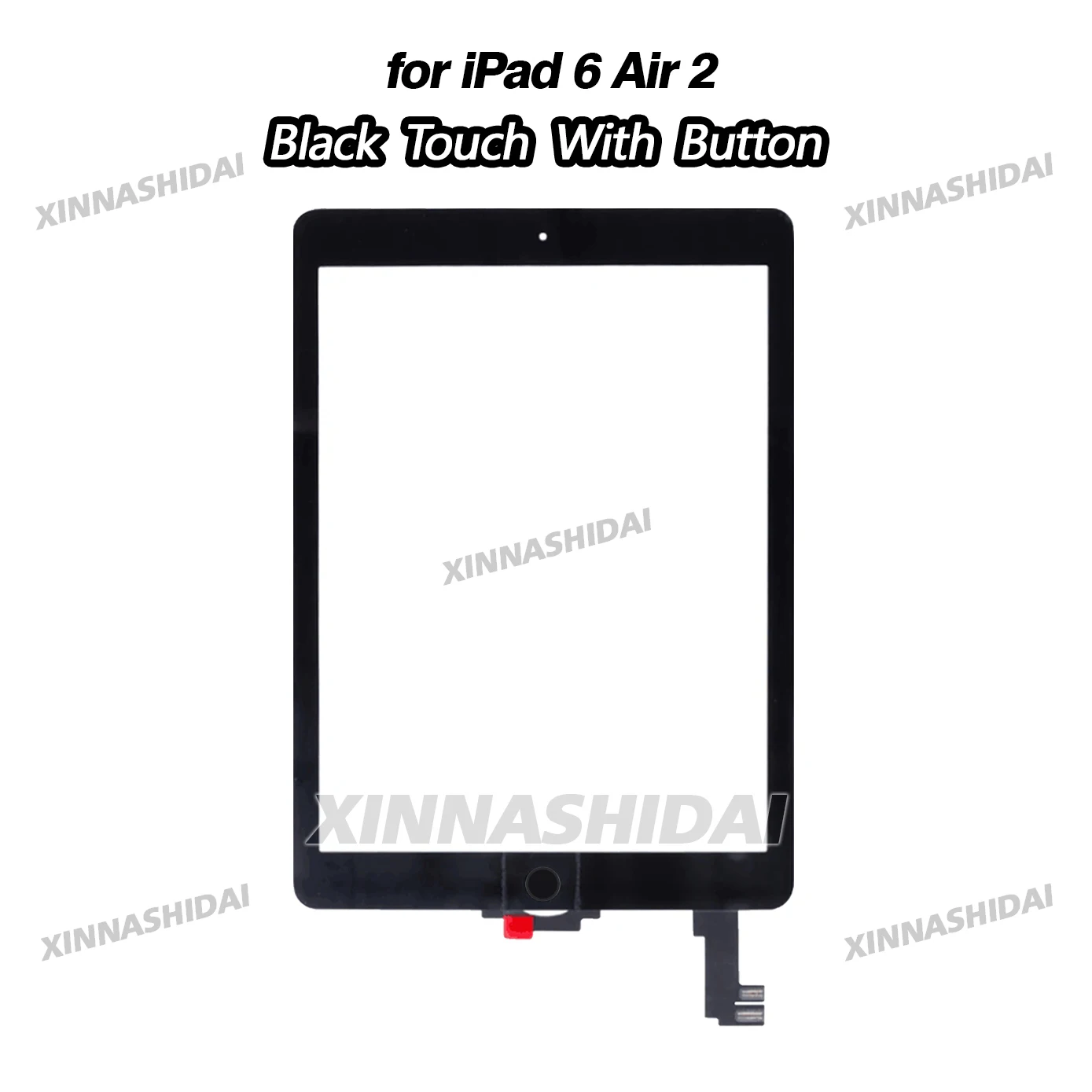 Фото 9,7-дюймовый ЖК-дисплей с сенсорным экраном для iPad 6, защитное стекло для ремонта экрана планшета Apple iPad 6 Air 2 A1567 A1566 №5