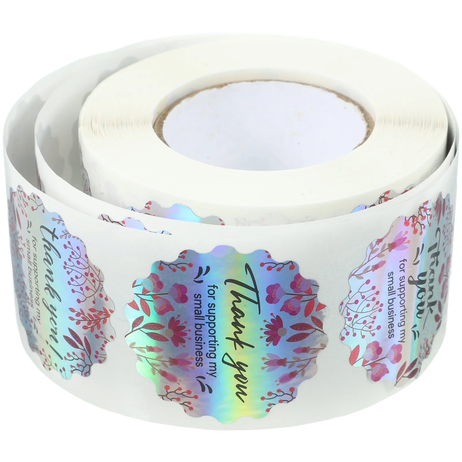 

1 Roll of Thank You Sticker Gift Label Sticker Food Bag Sealing Sticker Sealing Decal