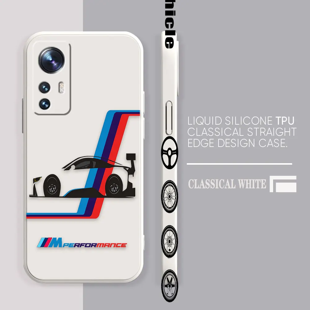 Phone Case For Xiaomi 13 12 12T 12S 11 11T 10 10S 9 8 Pro Ultra Lite Colour Case Cover Funda Cqoue Shell Comics Sports Car B-BMW
