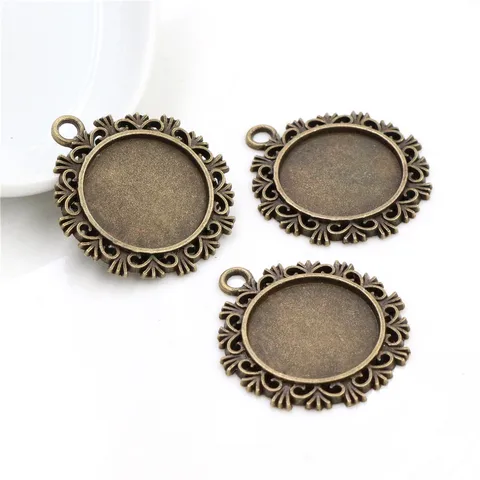 Базы для кулонов Wadsfred 10 шт