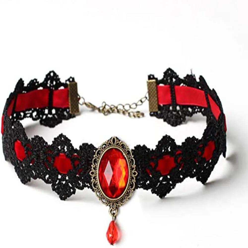 Женское ожерелье-чокер в винтажном стиле