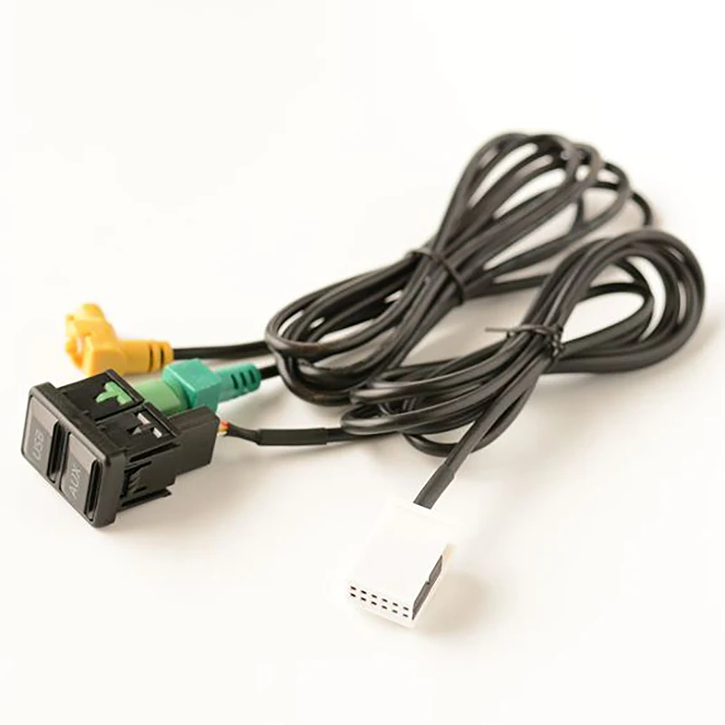 Автомобильный USB кабель AUX-переключатель аудио адаптер RCD510 RNS315 для Passat B6 B7 Golf 5 MK5 6