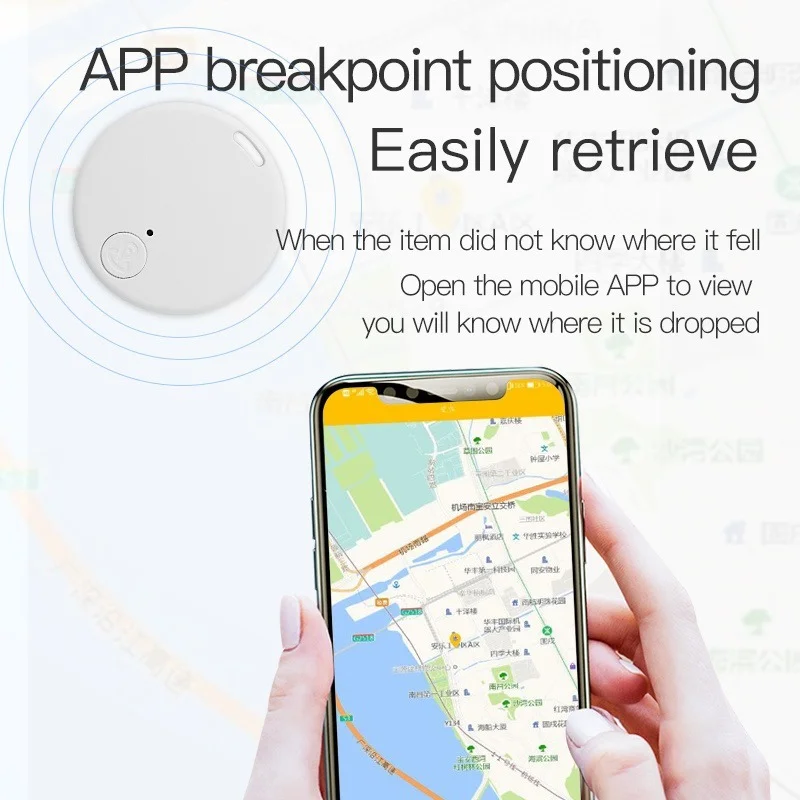 Mini GPS Tracker Pets Keys Anti-Lost Device Kid Bag Wallet Tracker Bluetooth 5.0 Wireless Tracking Smart Finder Alarm Locator images - 6