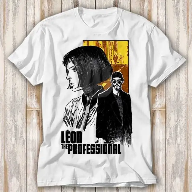 Leon Профессиональный плакат Матильда футболка Бестселлер смешной фильм музыка