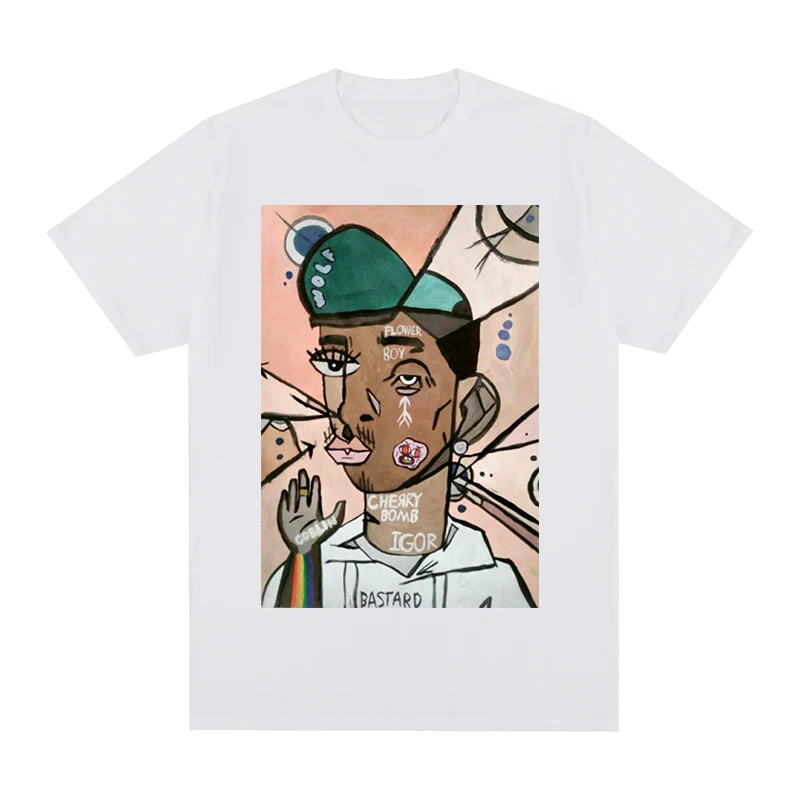 Tyler The Creator IGOR Golf Wang Flower boy Vintage T-shirt Cotton Men T shirt New TEE TSHIRT Womens Tops