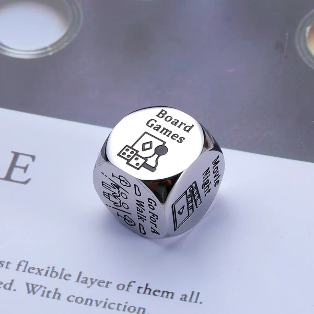 

Couple Date Night Ideas Decision Dice Anniversary Valentines Day Gifts for Boyfriend Girlfriend Men Women Funny Decider Dices
