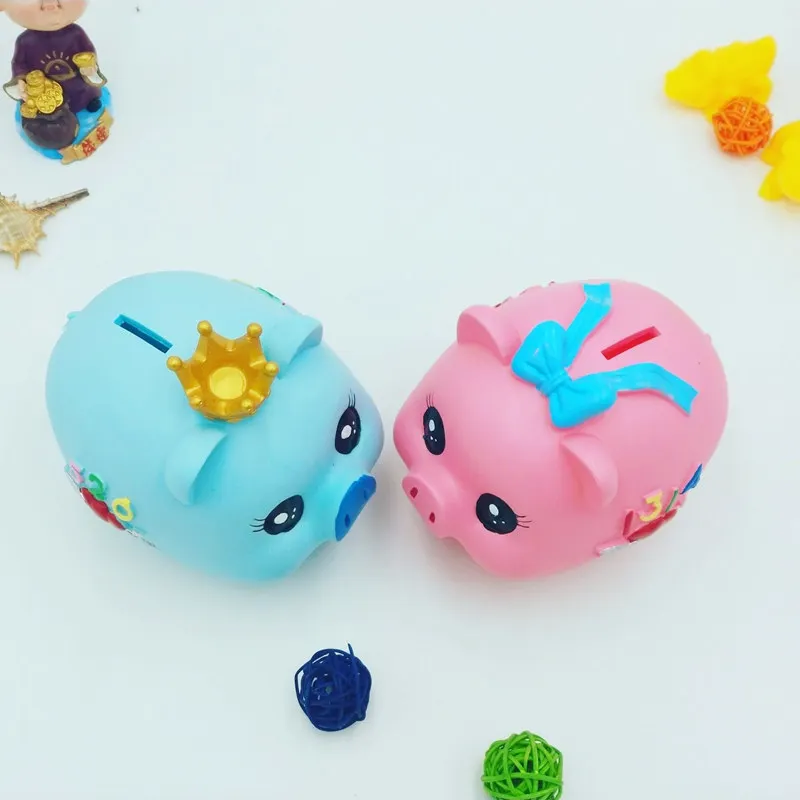 

Cute Pig Piggy Bank Graduation Gift Children's Piggy Bank Birthday Gift Mini Garden Accessories Feng Shui Decorations for Home