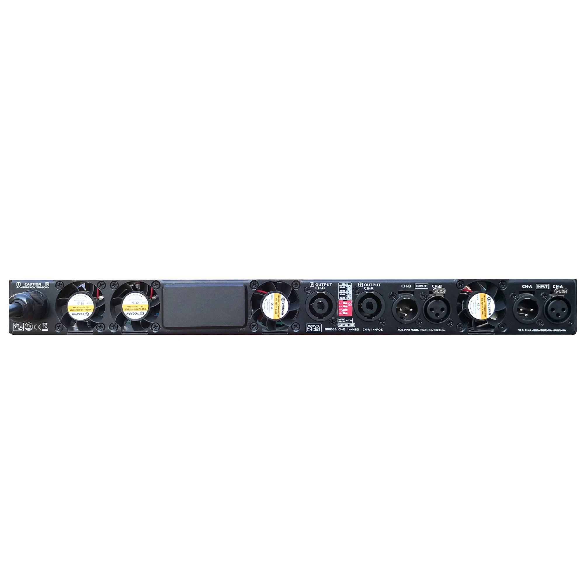 Усилитель сабвуфера Betagear 2X 4200 Вт профессиональный 2-канальный усилитель PFC 90-270 в