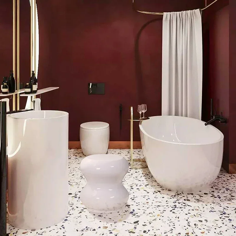 Роскошный приставной столик черный консольный угловой журнальный