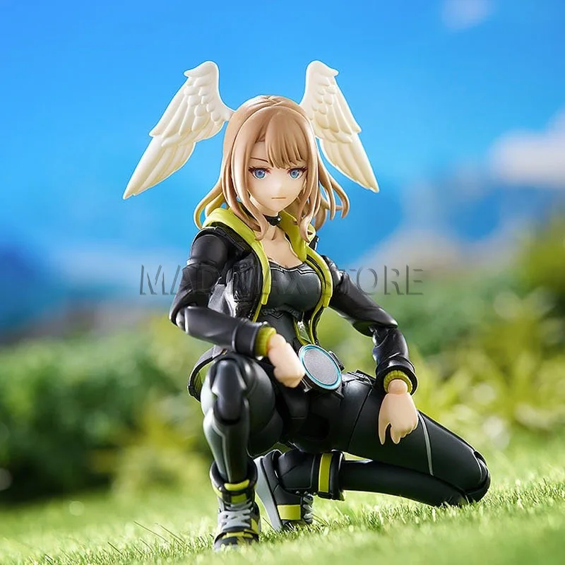 Фото В наличии: Оригинальная фигурка GOOD SMILE COMPANY FIGMA 635 Xenoblade3 Eunie в коробке, модель-игрушка, подарок для ребенка, упаковка в пенопластовой коробке №4