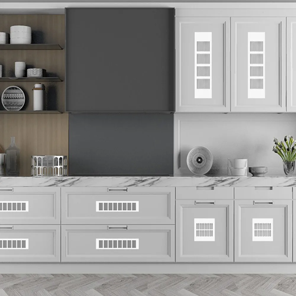 

Wardrobe Air Vent Ventilation Grille Home Improvement Silver Waterproof 150x300mm Aluminum Alloy Durable 150x225mm