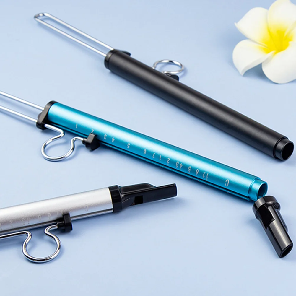 Слайды Раздвижные свистки для детей и взрослых Флейта Музыка Серебро Интересные