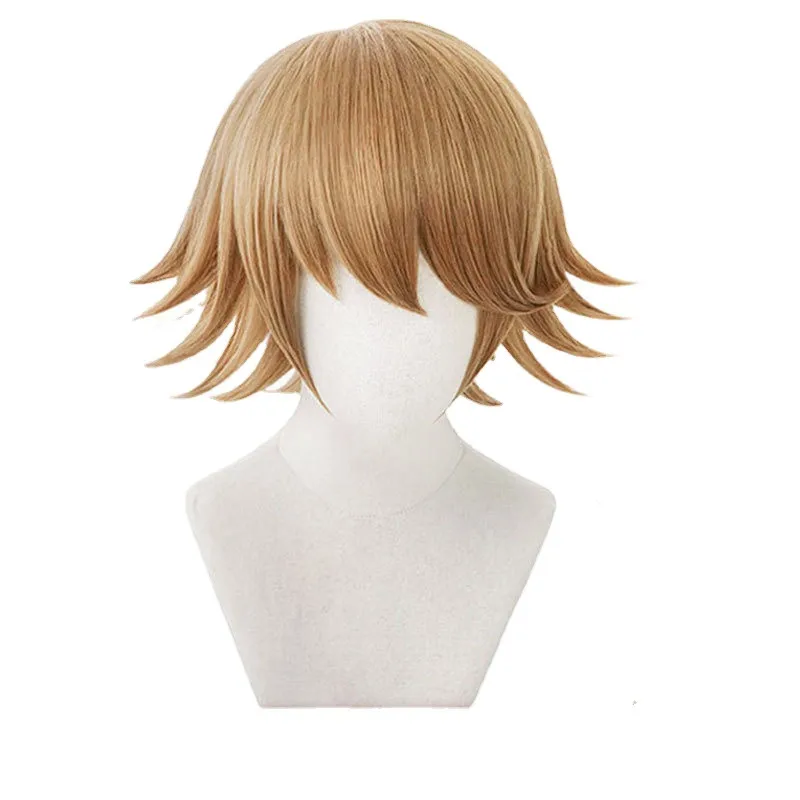 Chihiro Fujisaki Danganronpa аниме косплей костюм рубашка пальто ремень платье парик мужской