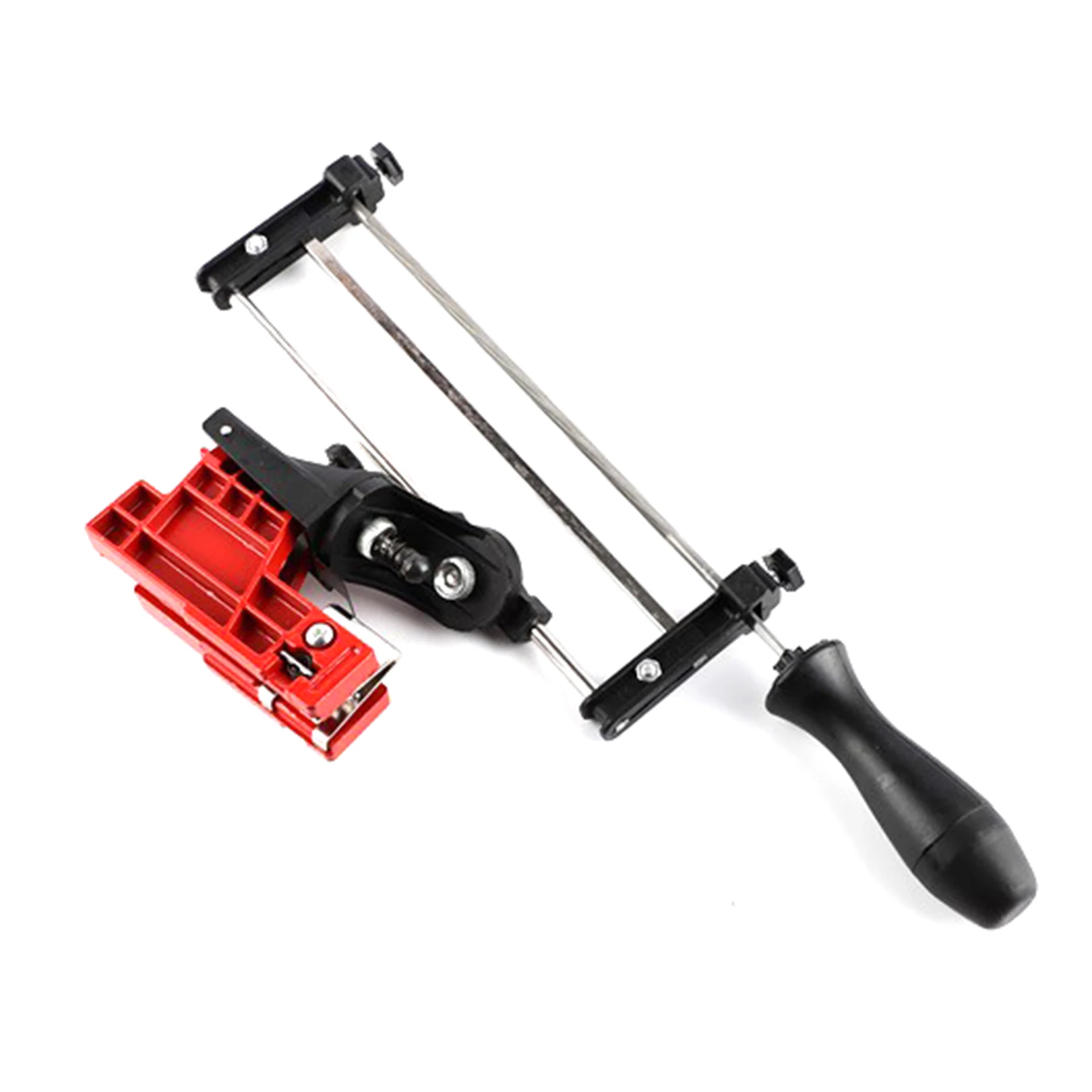 

Bar Mounted Chainsaw Sharpener File Kit Manual Filing Guide with Round File and Plastic Handle for Sharpening Chain Saw